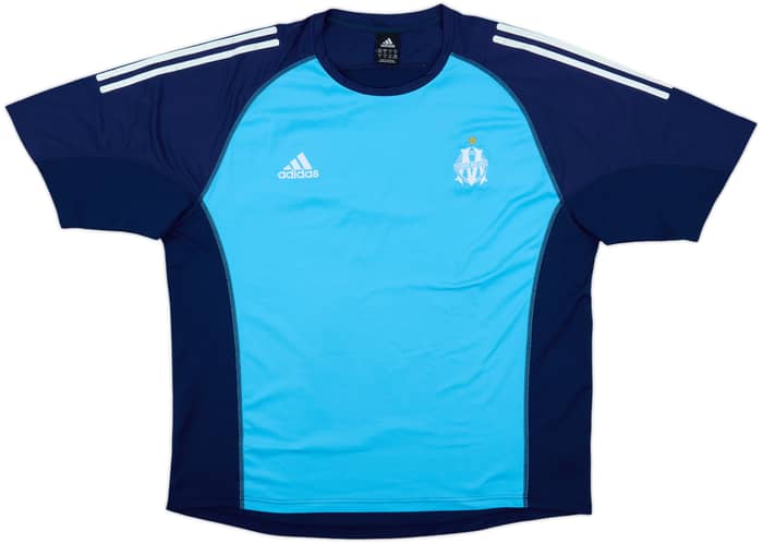 2002-03 Olympique Marseille adidas Training Shirt - 6/10 - (XL/XXL)
