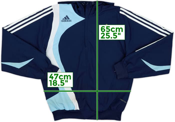2007-08 Real Madrid adidas Track Jacket - 7/10 - (S)