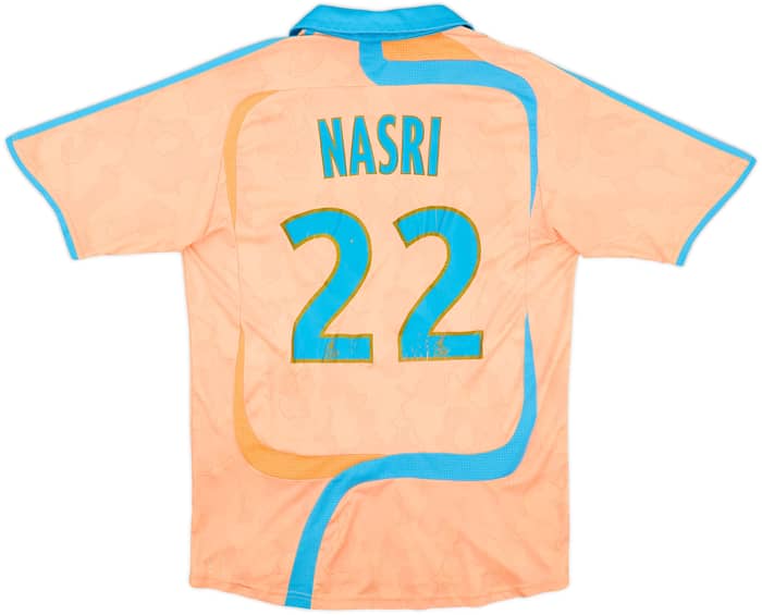 2007-08 Olympique Marseille Third Shirt Nasri #22 - 5/10 - (XL.Boys)