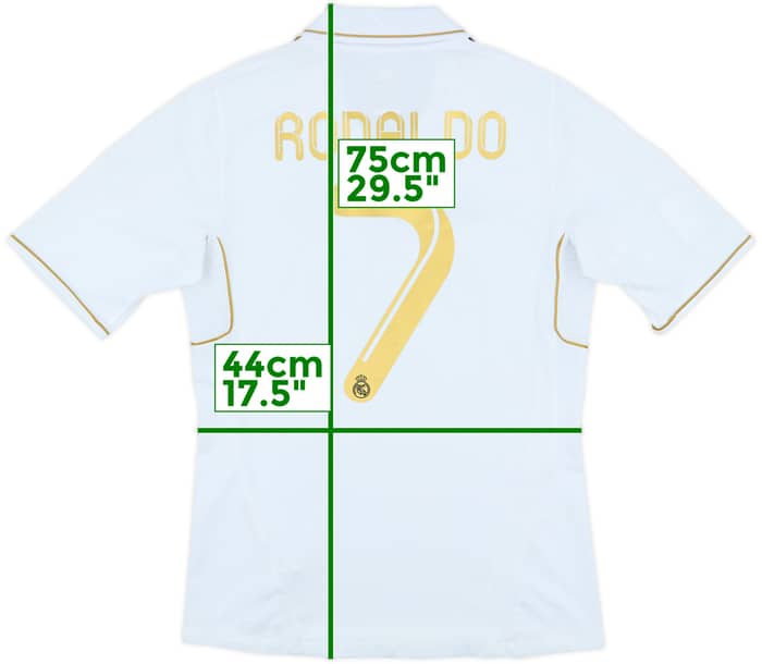 2011-12 Real Madrid Home Shirt Ronaldo #7 - 7/10 - (S)