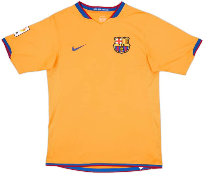 2006-08 Barcelona Away Shirt Messi #19 - 8/10 - (S)