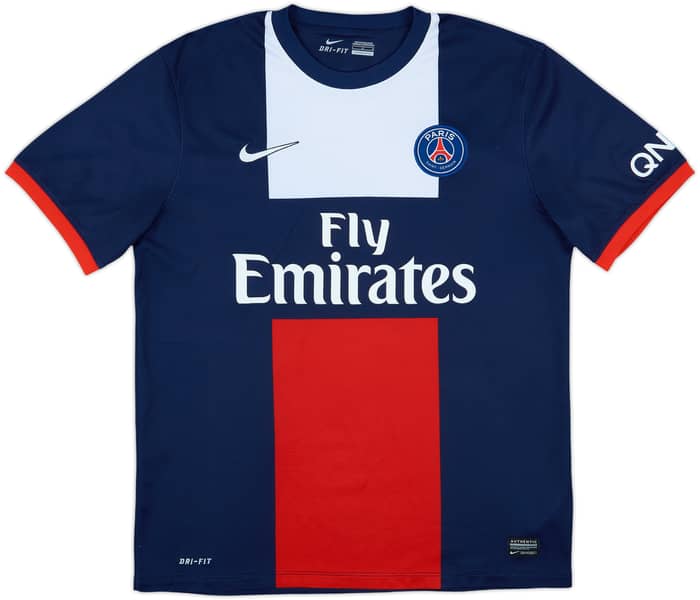 2013-14 Paris Saint-Germain Home Shirt Beckham #32 - 9/10 - (L)