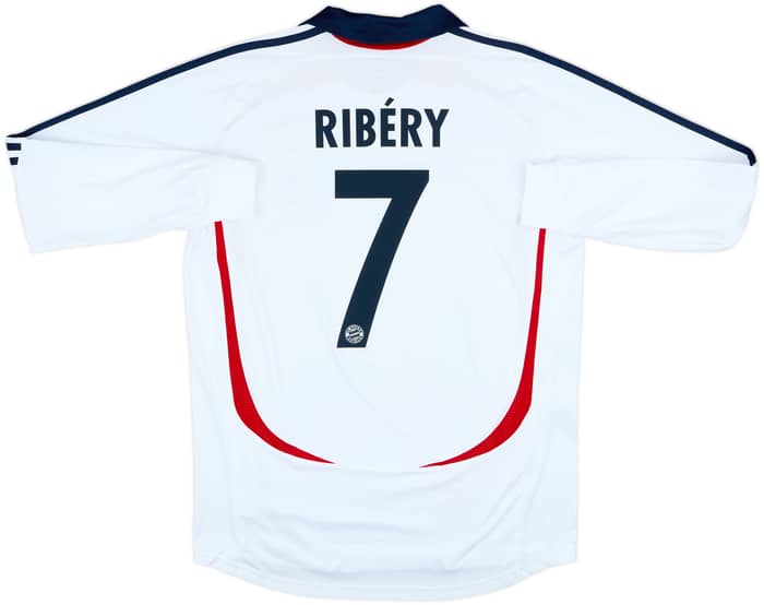 2007-08 Bayern Munich Player Issue Away L/S Shirt Ribery #7 - 9/10 - (L)