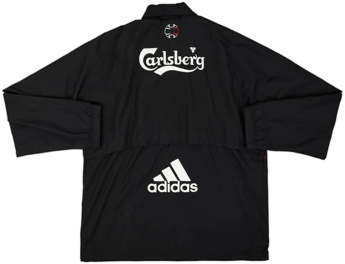 2007-08 Liverpool adidas Hooded Rain Jacket - 8/10 - (XL)