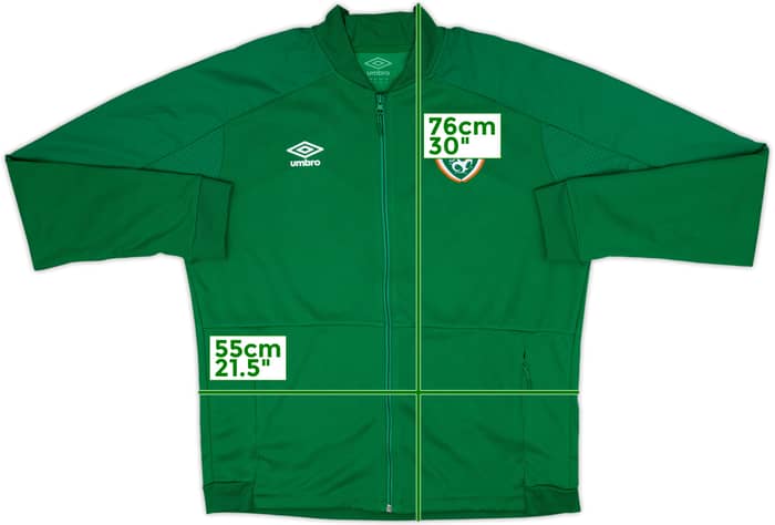 2016-17 Ireland Umbro Track Jacket - 10/10 - (XL)