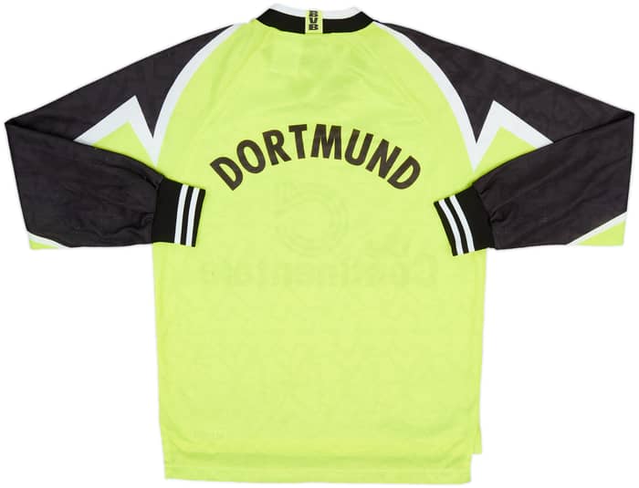 1995-96 Borussia Dortmund Home L/S Shirt - 8/10 - (S)