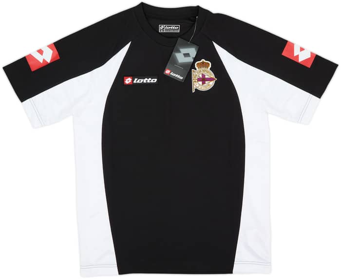 Camiseta Lotto de entrenamiento del Deportivo de La Coruna 2009-10 (S)