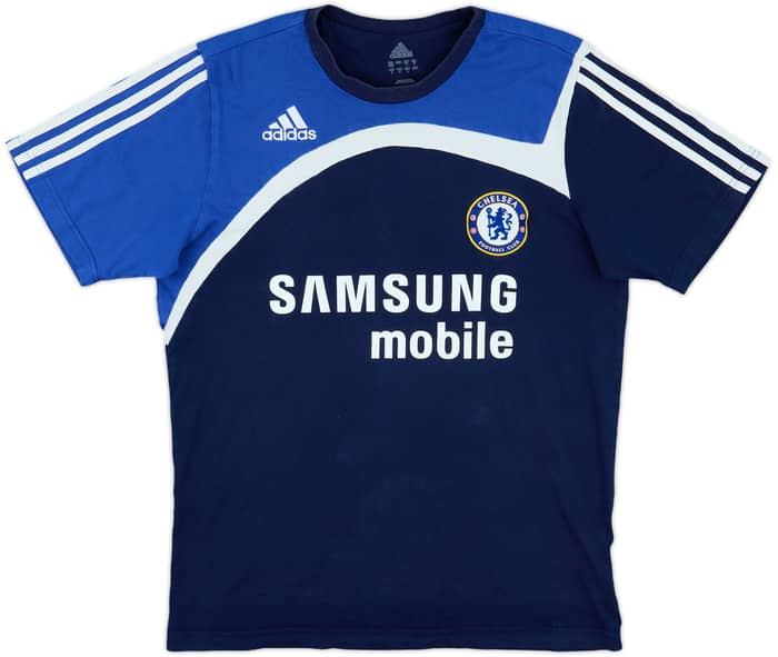 2007-08 Chelsea adidas Cotton Tee - 7/10 - (S)