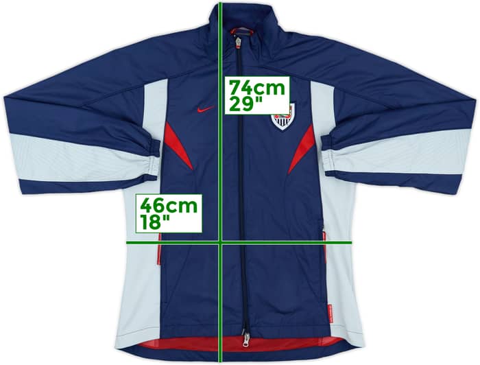 2002-04 USA Nike Track Jacket - 8/10 - (Women's M)
