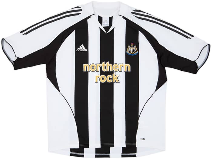 2005-07 Newcastle Home Shirt Shearer #9 - 7/10 - (XL)