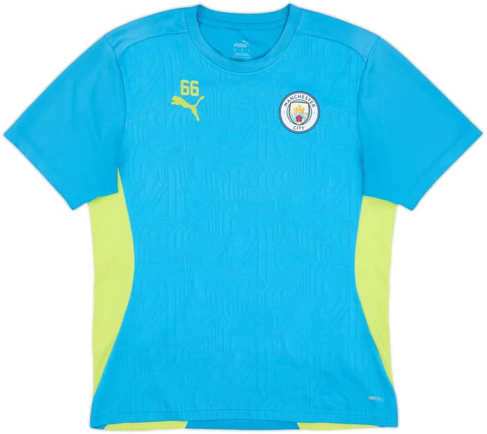 2024-25 Manchester City Player Issue Puma Training Shirt #66 - 9/10 - (L)