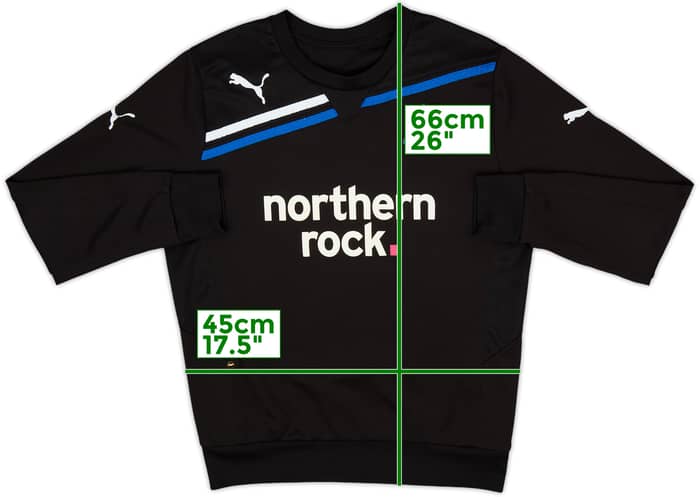 2011-12 Newcastle Puma Sweat Top - 7/10 - (M)