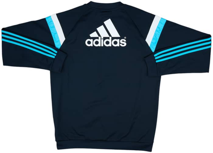 2014-15 Chelsea Player Issue adidas Sweat Top - 8/10 - (M)