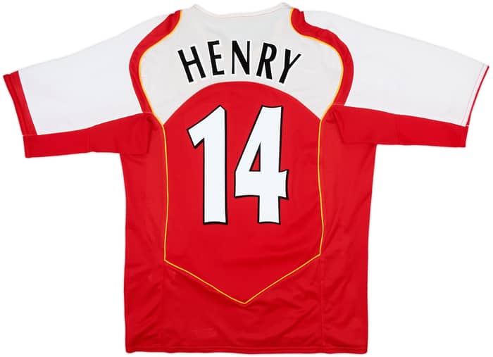 2004-05 Arsenal Home Shirt Henry #14 - 8/10 - (M)