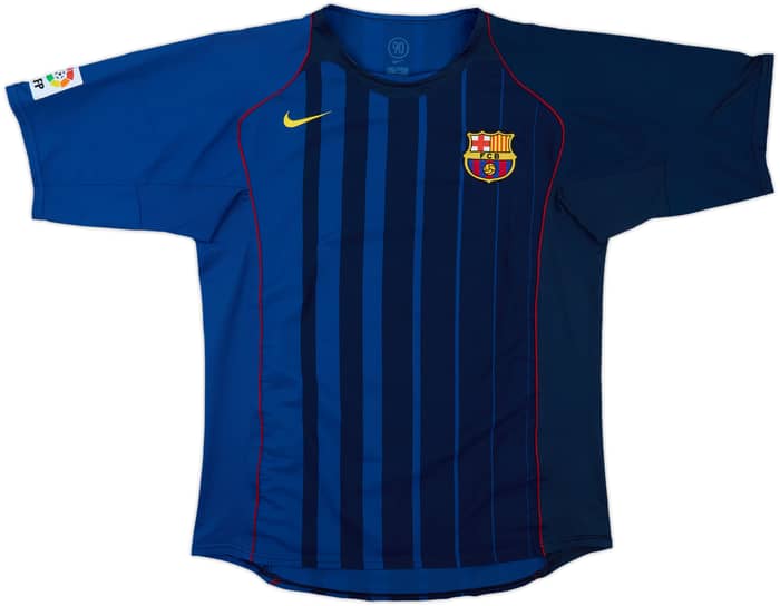 2004-05 Barcelona Away Shirt Deco #20 - 6/10 - (L)