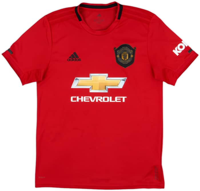 2019-20 Manchester United Home Shirt Pogba #6 - 9/10 - (M)