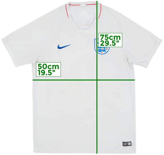 2018-19 England Home Shirt - 5/10 - (L)