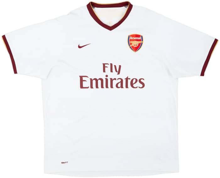 2007-08 Arsenal Away Shirt Fabregas #4 - 7/10 - (XL)