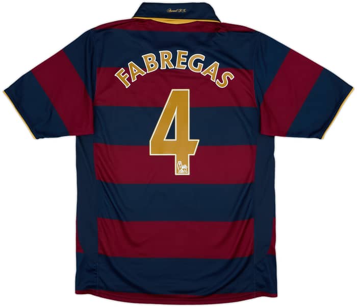 2007-08 Arsenal Third Shirt Fabregas #4 - 8/10 - (M)