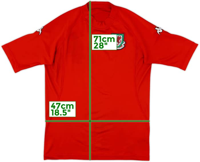 2004-06 Wales Home Shirt - 8/10 - (M)