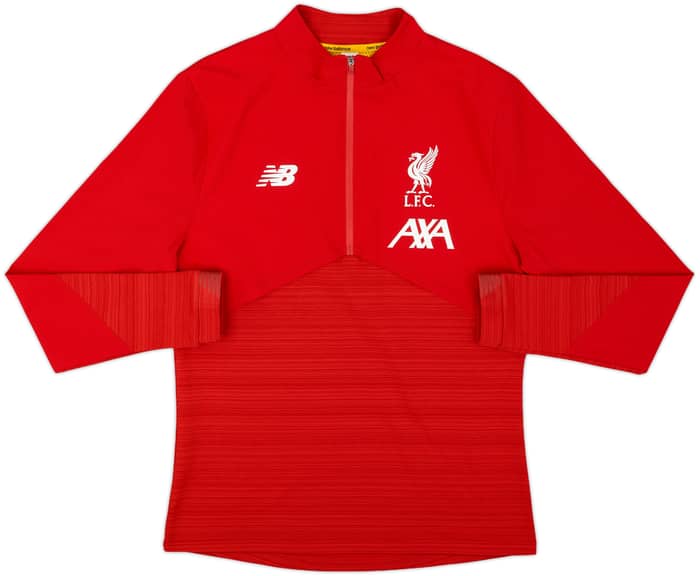 2019-20 Liverpool New Balance 1/4 Zip Drill Top - 8/10 - (M)