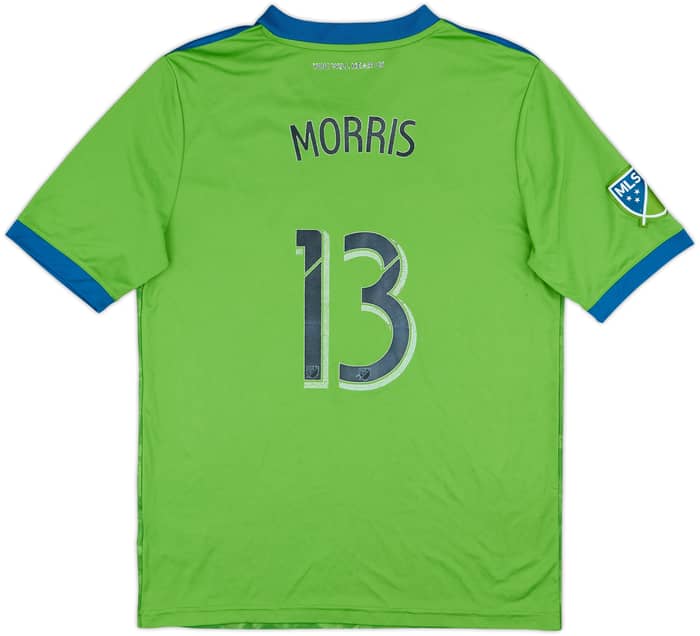 2018 Seattle Sounders Home Shirt Morris #13 - 4/10 - (XL.Boys)