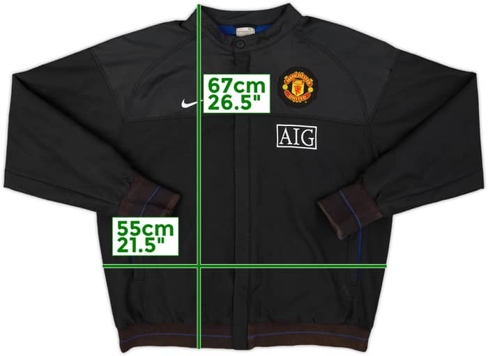 2008-09 Manchester United Nike Track Jacket - 7/10 - (M)
