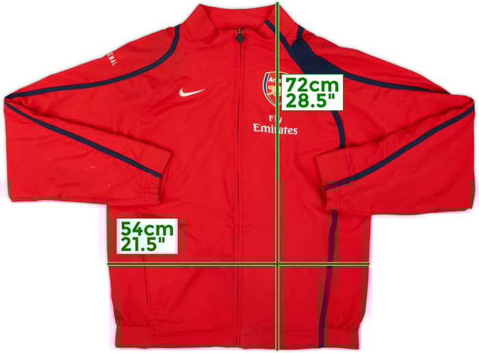 2006-07 Arsenal Nike Track Jacket - 6/10 - (L)
