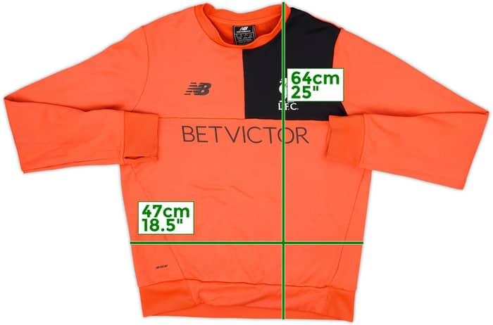 2016-17 Liverpool New Balance Sweat Top - 7/10 - (M)
