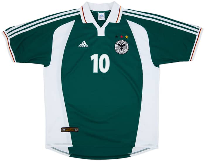 2000-02 Germany Away Shirt Matthaus #10 - 10/10 - (XL)