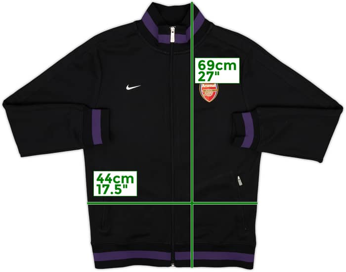 2012-13 Arsenal Nike Track Jacket - 9/10 - (XL.Boys)