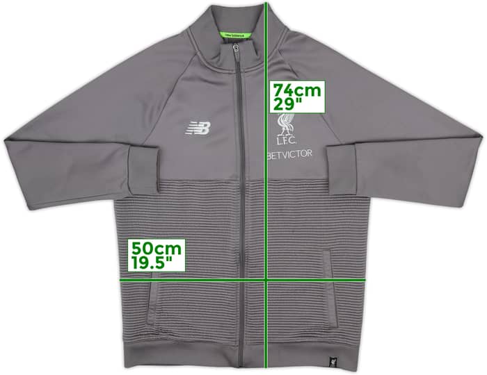 2018-19 Liverpool New Balance Track Jacket - 8/10 - (M)