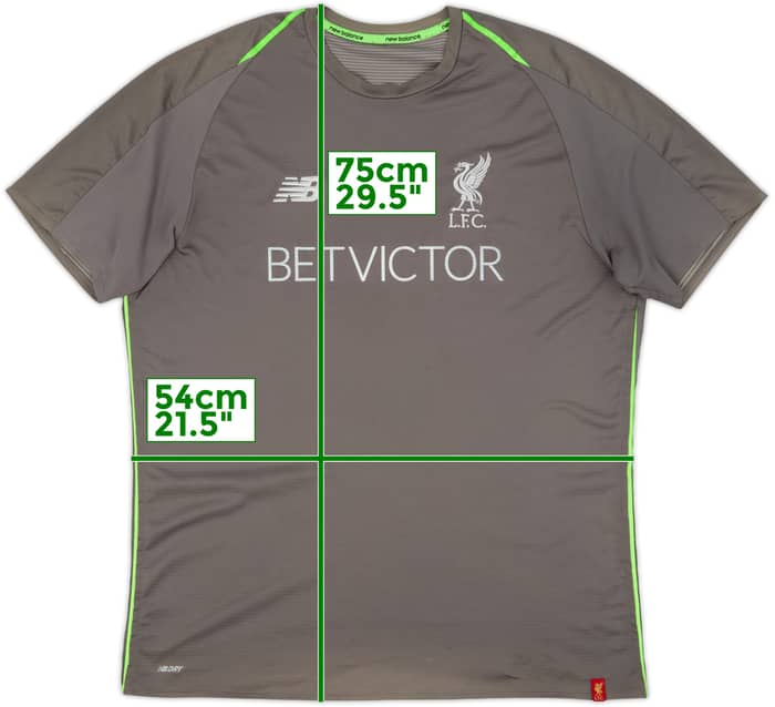 2018-19 Liverpool New Balance Training Shirt - 7/10 - (L)