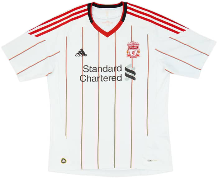 2010-11 Liverpool Away Shirt Gerrard #8 - 6/10 - (L)