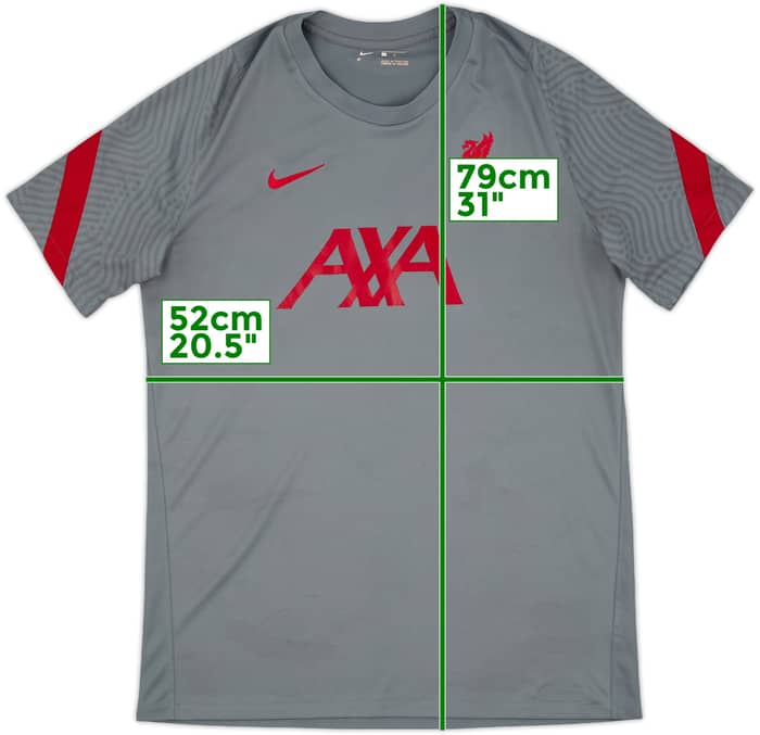2020-21 Liverpool Nike Training Shirt - 8/10 - (L)