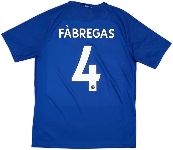 2017-18 Chelsea Home Shirt Fabregas #4 - 7/10 - (L)