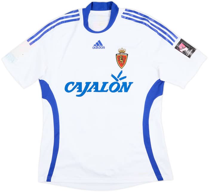 2008-09 Real Zaragoza Match Issue Home Shirt Generelo #20
