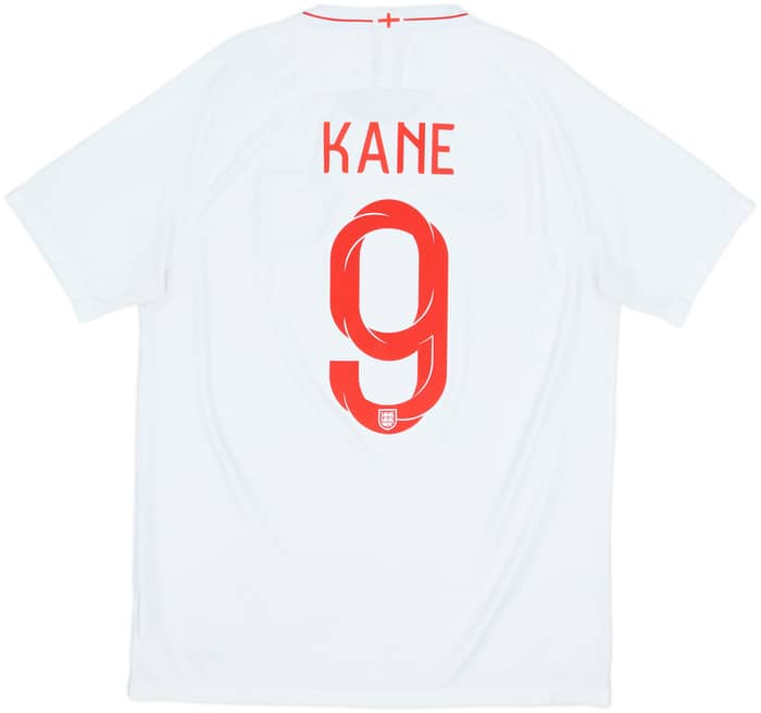 2018-19 England Home Shirt Kane #9 - 6/10 - (L)