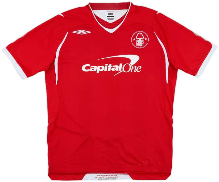 2008-09 Nottingham Forest Home Shirt - 6/10 - (L)
