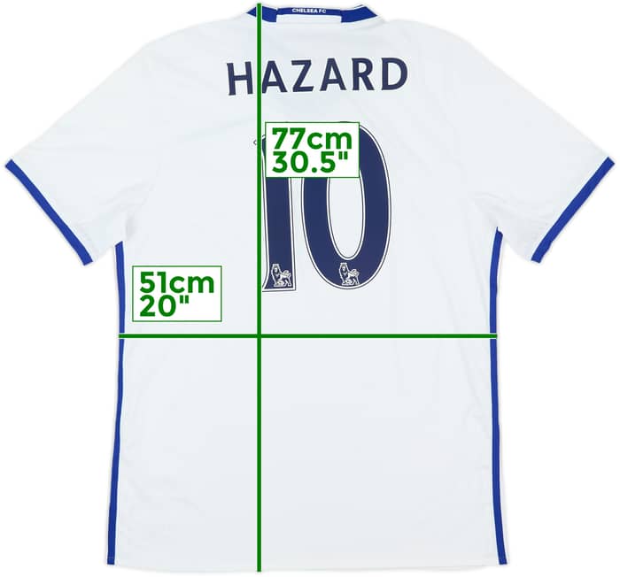 2016-17 Chelsea Third Shirt Hazard #10 - 6/10 - (L)