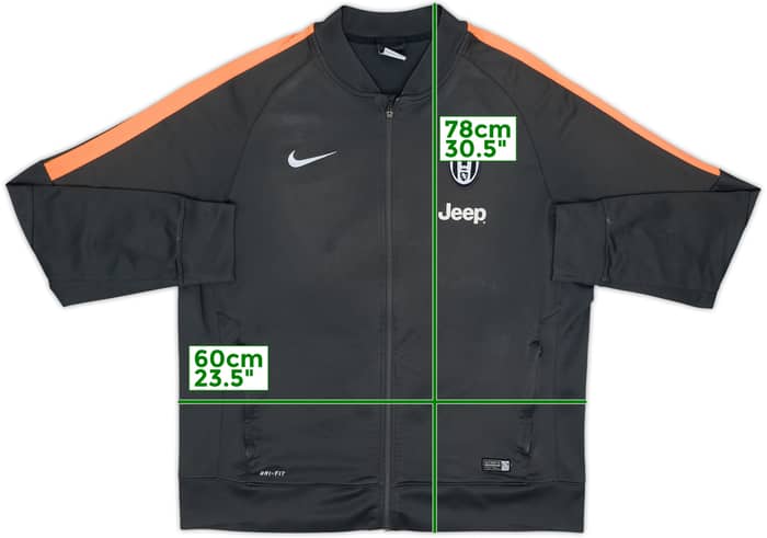 2014-15 Juventus Nike Track Jacket - 7/10 - (XXL)