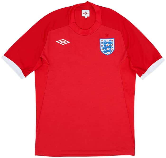 2010-11 England Away Shirt #66 - 8/10 - (M)