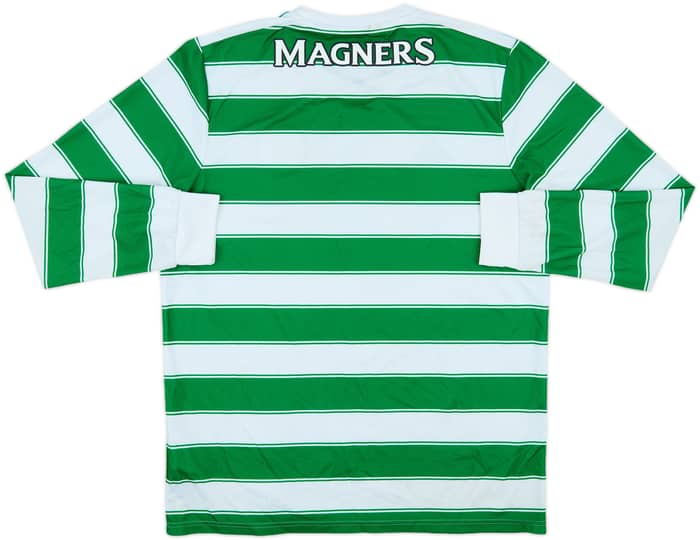 2021-22 Celtic Home L/S Shirt - 6/10 - (L)