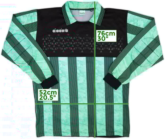 1990s Diadora Template GK Shirt #1 - 6/10 - (L)