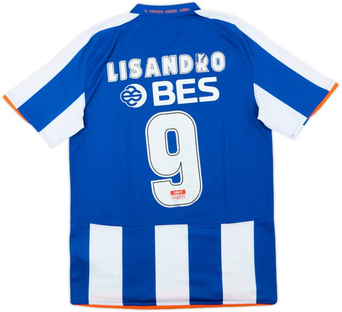 2008-09 Porto Home Shirt Lisandro #9 - 4/10 - (S)