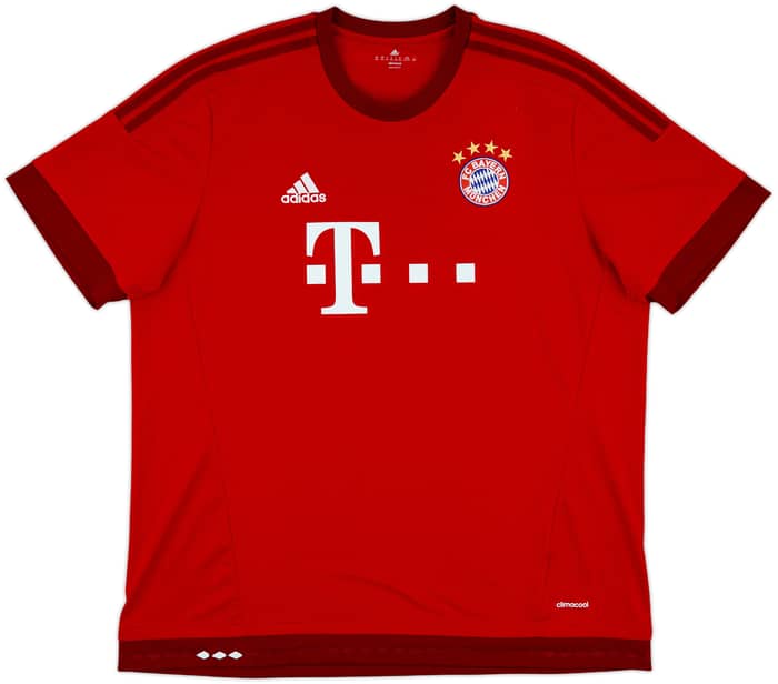 2015-16 Bayern Munich Home Shirt Muller #25 - 10/10 - (XXL)