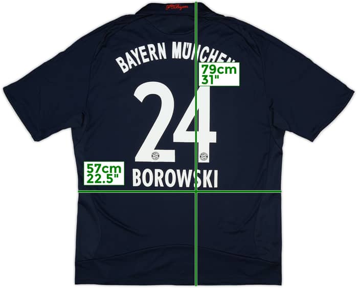 2008-09 Bayern Munich Away Shirt Borowski #24 - 6/10 - (XL)