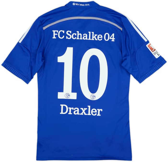 2014-16 Schalke Home Shirt Draxler #10 - 6/10 - (M)