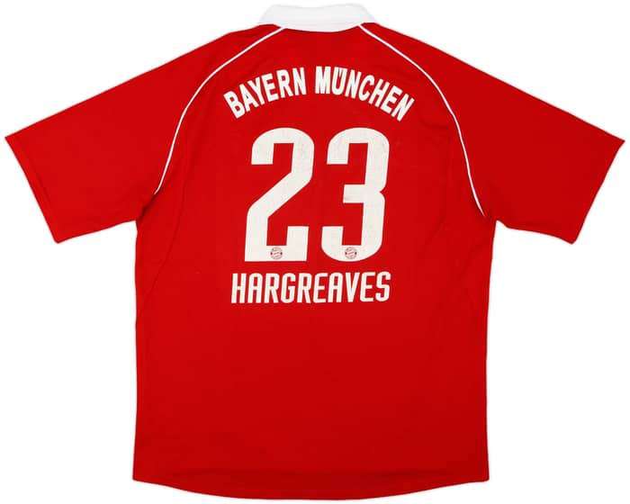 2005-06 Bayern Munich Home Shirt Hargreaves #23 - 6/10 - (XL)