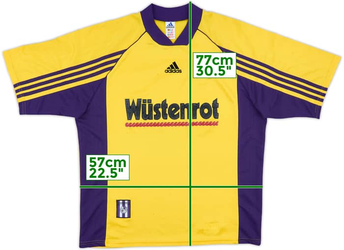 1998-00 Wustenrot Salzburg Away Shirt - 7/10 - (L)